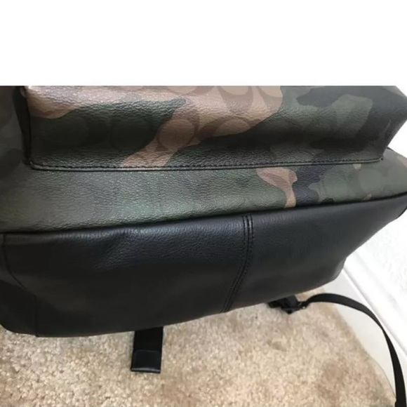 Coach Charles Print Camo Backpack - Picture 3 of 3